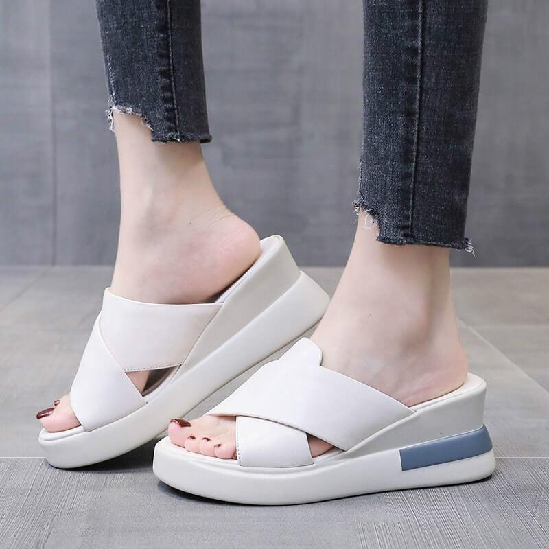 CM | Sandalias de piel para mujer