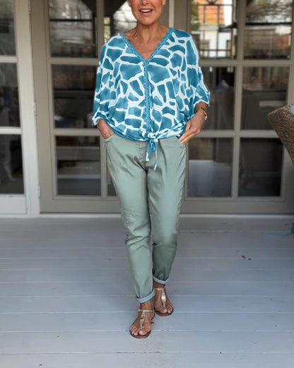 CM | Una blusa atemporal y elegante