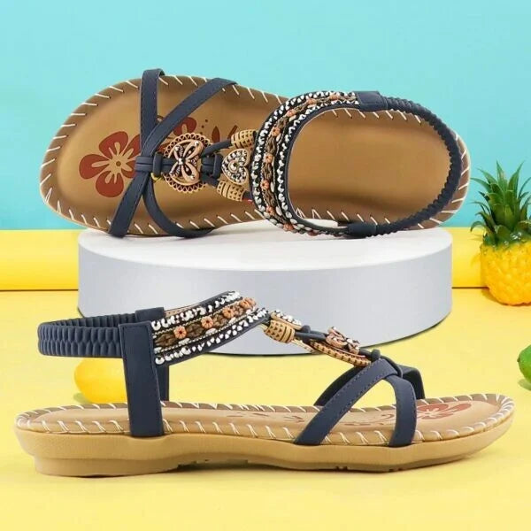 CM | SANDALIAS RETRO DE ESTILO BOHEMIO