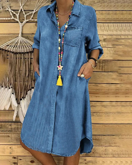 CM | Vestido largo vaquero vintage