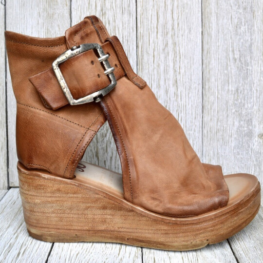 CM | Sandalias de cuña boho