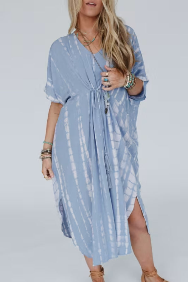 CM | VESTIDO KIMONO TIE DYE