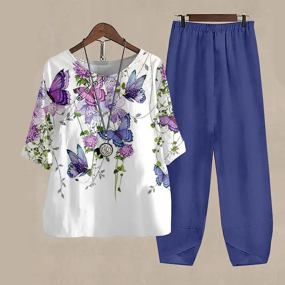 CM | Blusa y pantalón elegantes y modernos