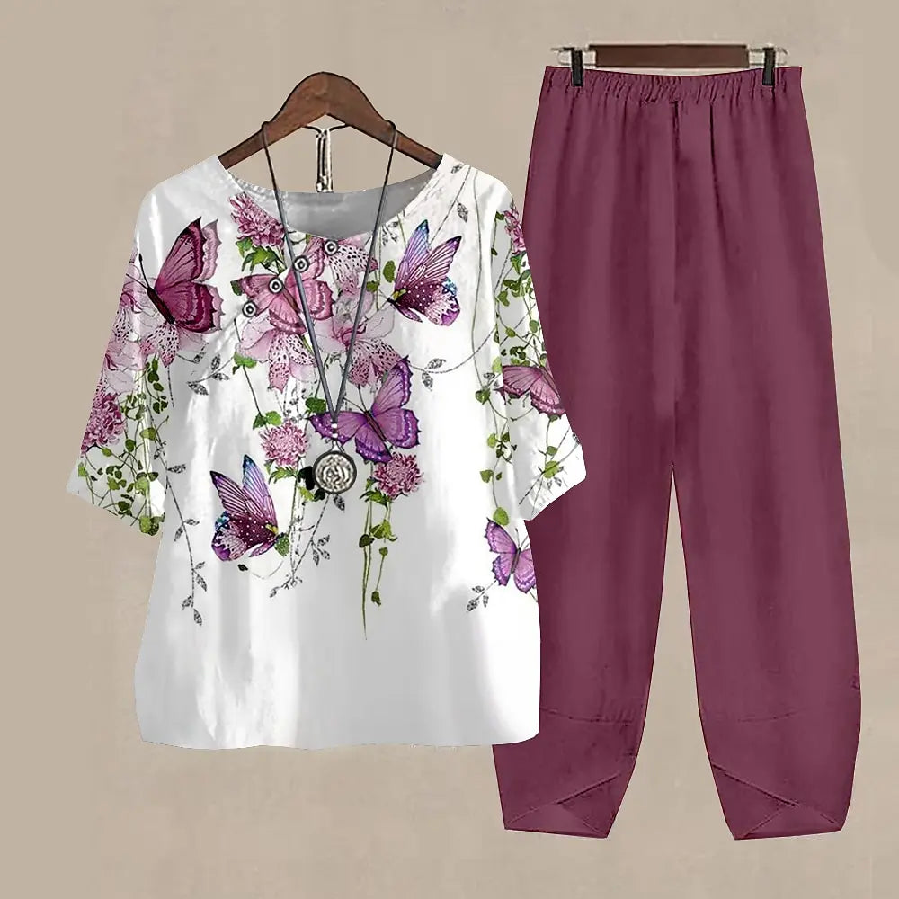 CM | Blusa y pantalón elegantes y modernos