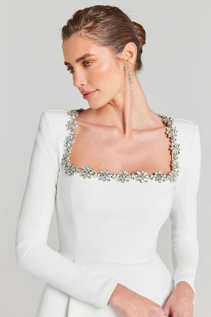CM | Mini vestido de terciopelo