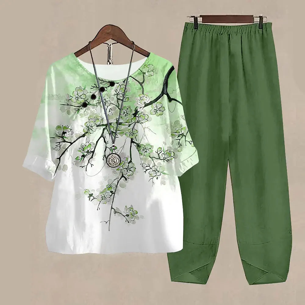 CM | Blusa y pantalón elegantes y modernos