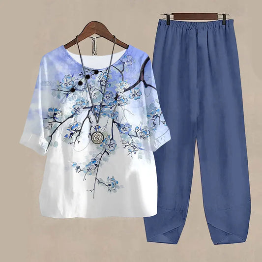 CM | Blusa y pantalón elegantes y modernos