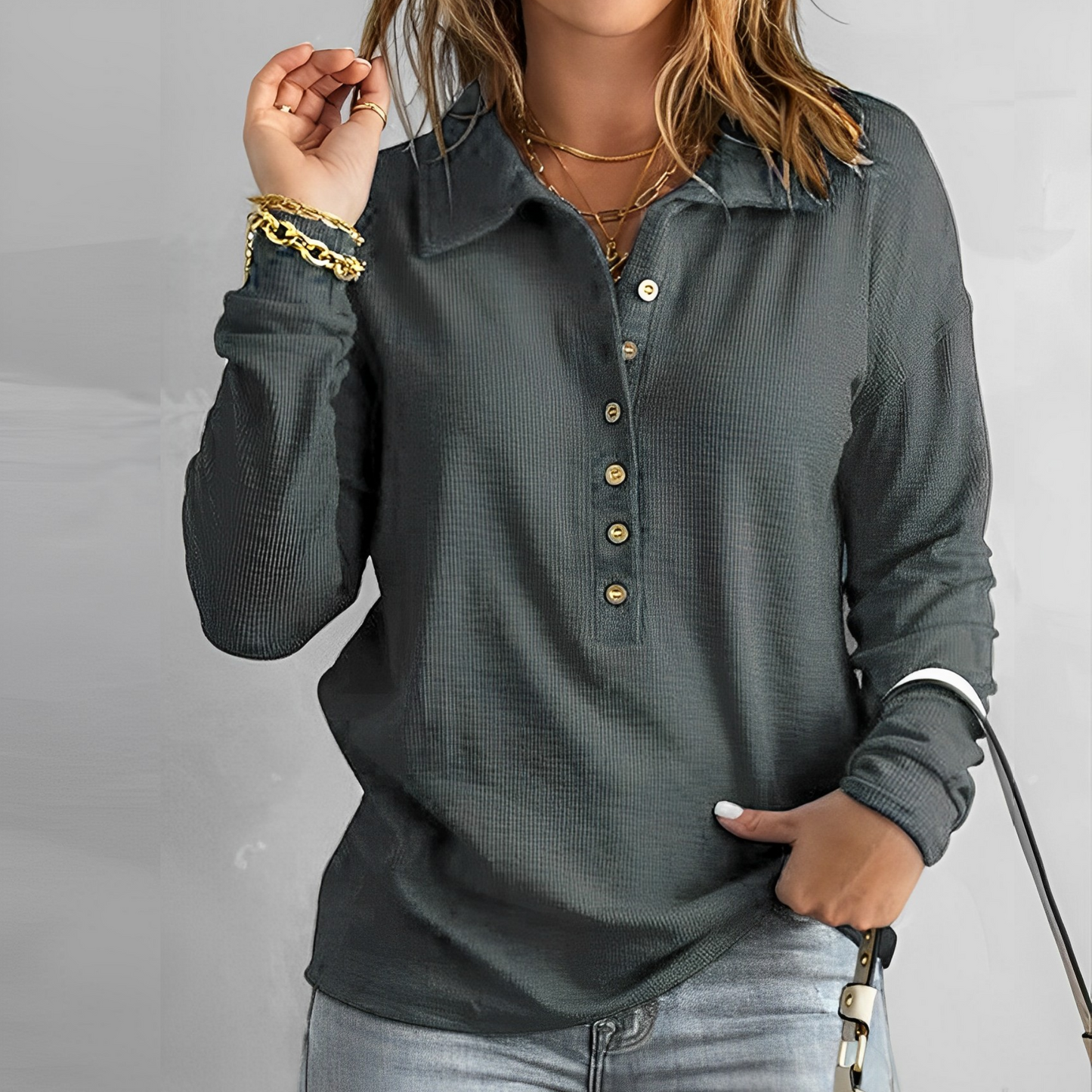 CM | Blusa de invierno informal y cómoda