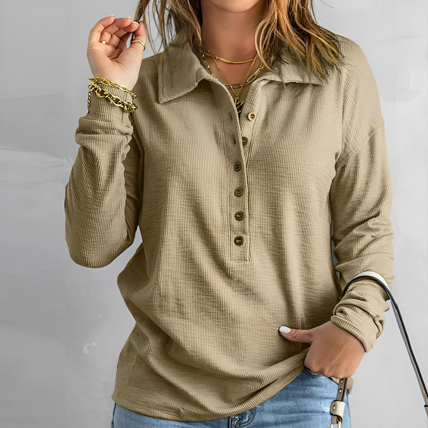 CM | Blusa de invierno informal y cómoda
