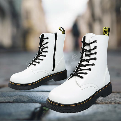 CM | Botas con tacón grueso