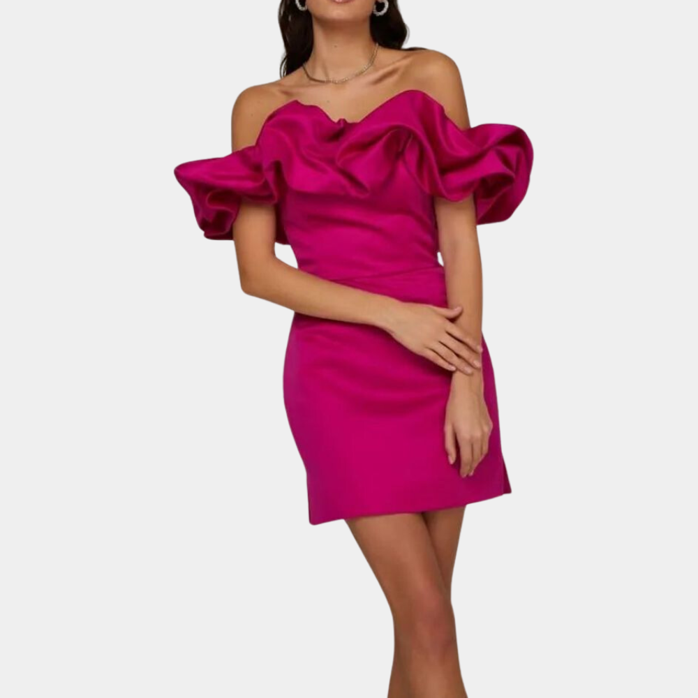 CM | Minivestido de verano para mujer con volantes