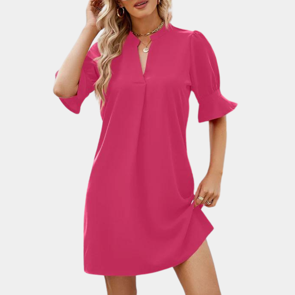 CM | Elegante vestido blusa de mujer para el verano