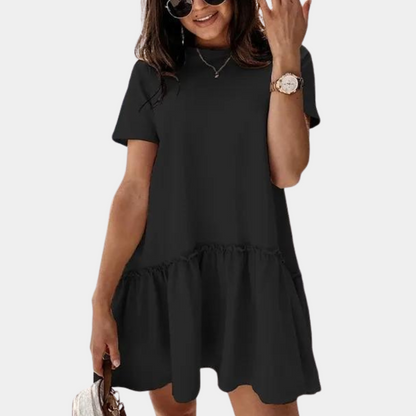 CM | Cómodo mini vestido casual de verano para mujer