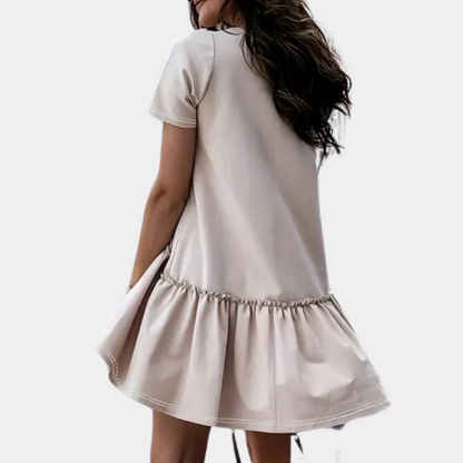 CM | Cómodo mini vestido casual de verano para mujer