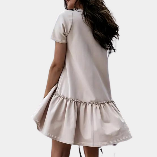CM | Cómodo mini vestido casual de verano para mujer
