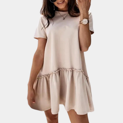CM | Cómodo mini vestido casual de verano para mujer