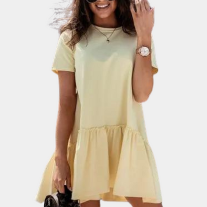 CM | Cómodo mini vestido casual de verano para mujer