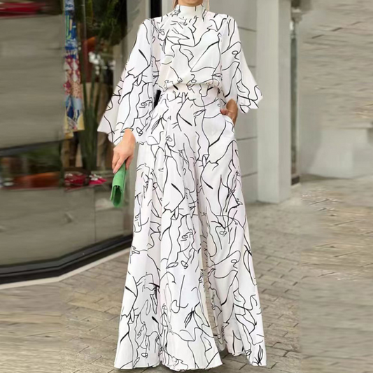 CM | Mono de verano de manga larga de moda para mujer