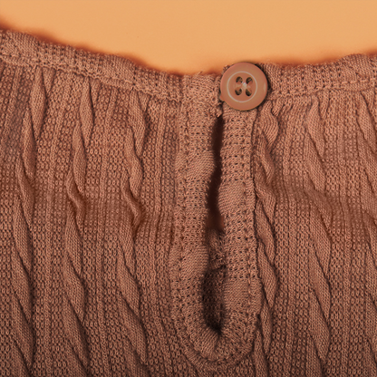 CM | Elegante mini vestido de verano en punto canalé