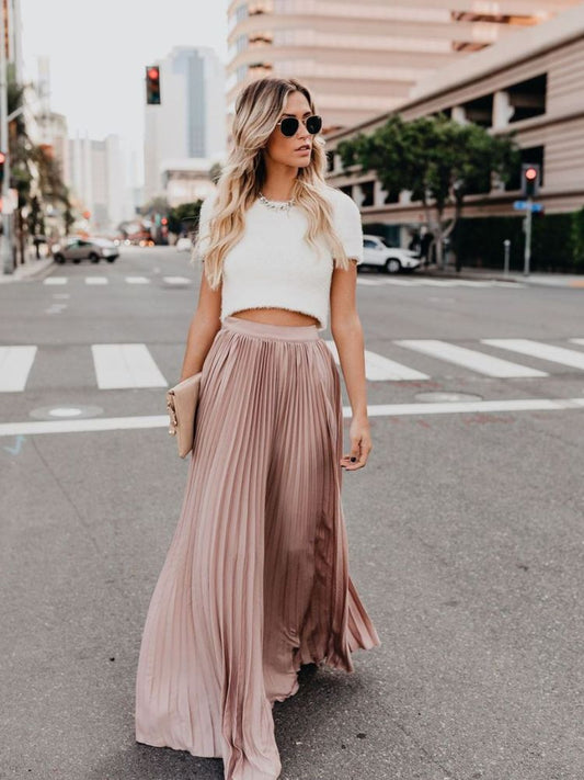 CM | Falda larga de moda