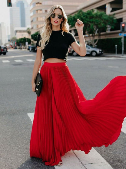 CM | Falda larga de moda