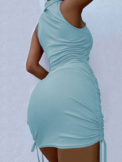 CM | Polo Mini vestido bodycon cuello en V