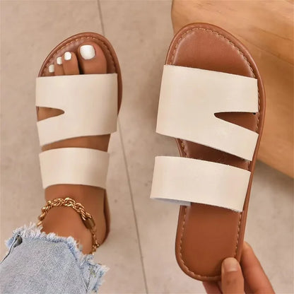 CM | Sandalias planas con estilo para mujer
