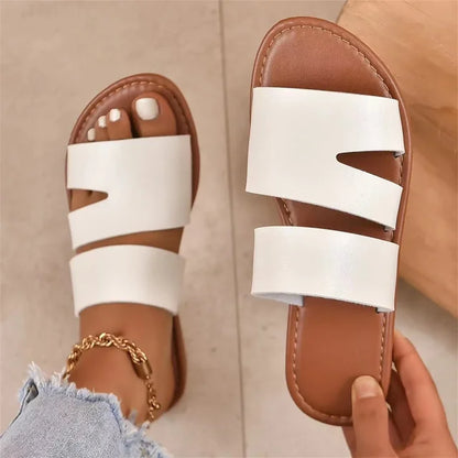 CM | Sandalias planas con estilo para mujer