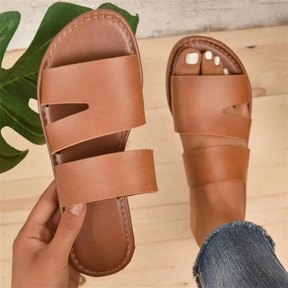 CM | Sandalias planas con estilo para mujer
