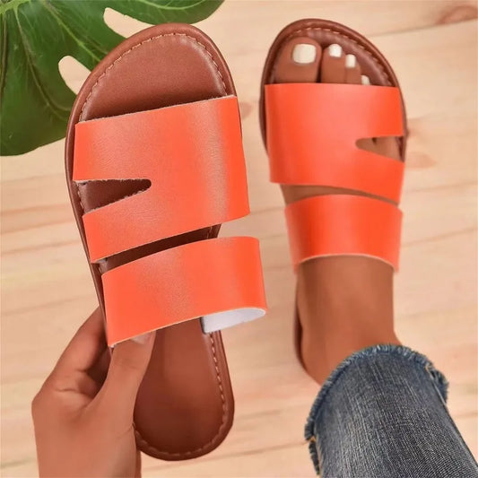 CM | Sandalias planas con estilo para mujer
