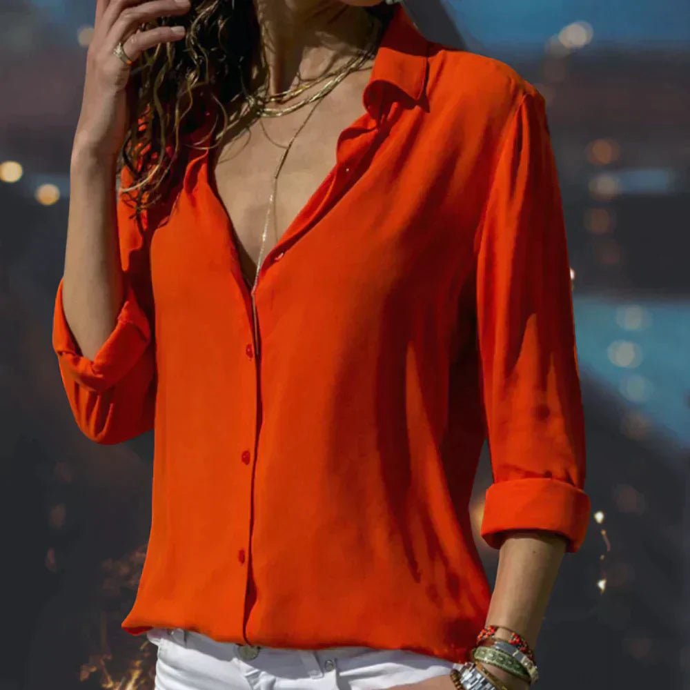 CM | Blusa de gasa para mujer