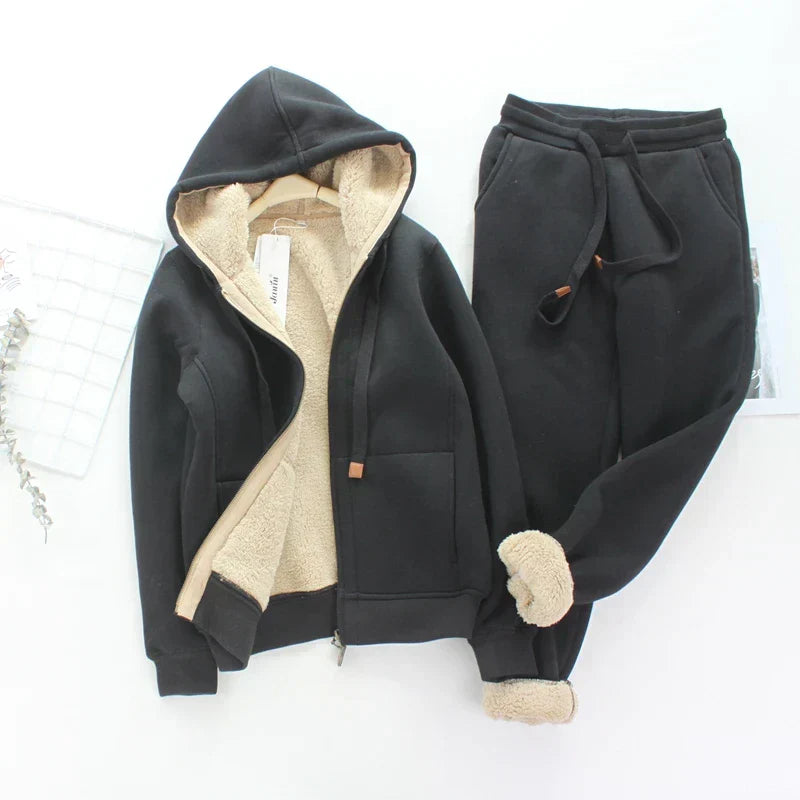 CM | Elegante conjunto de chaqueta y pantalón de invierno hecho a medida