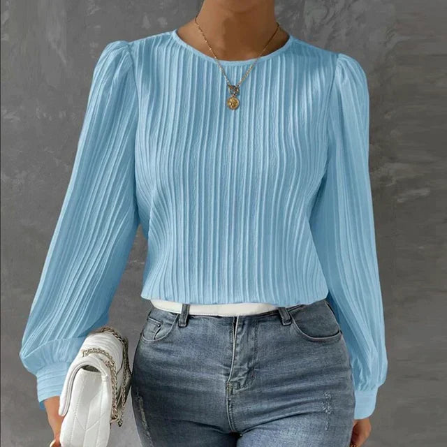 CM | Blusa plisada