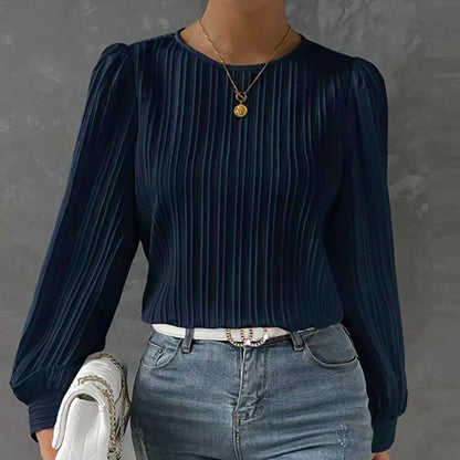 CM | Blusa plisada