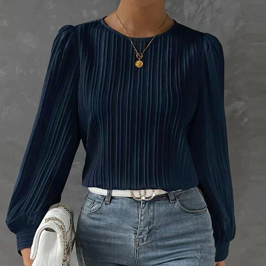CM | Blusa plisada