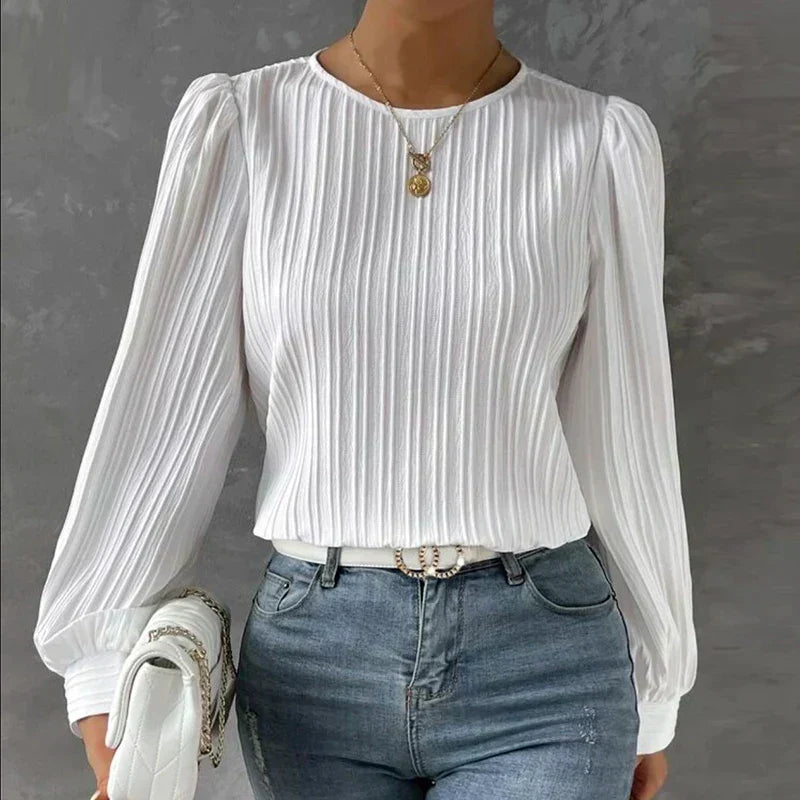 CM | Blusa plisada