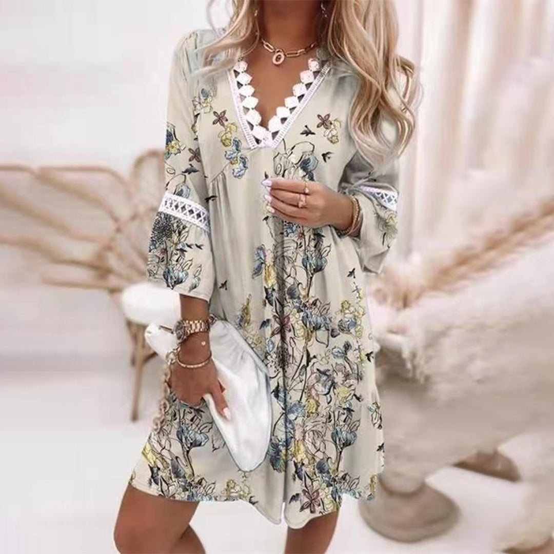 CM | Airy vestido corto de verano para mujer