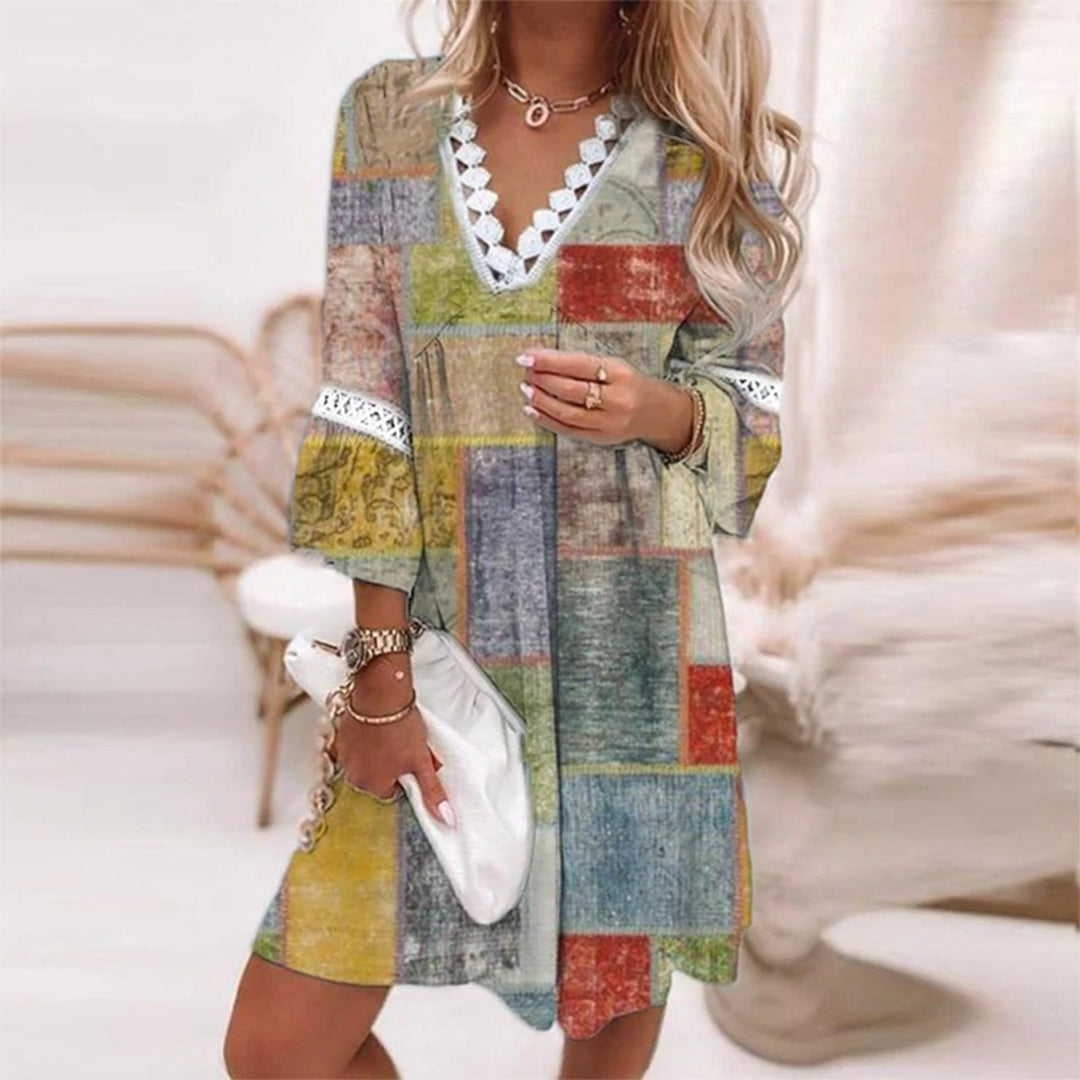 CM | Airy vestido corto de verano para mujer