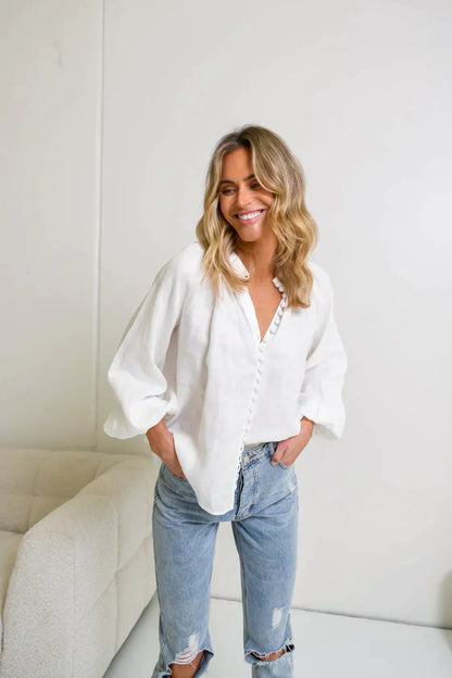 CM | Una blusa general sin esfuerzo y a la moda