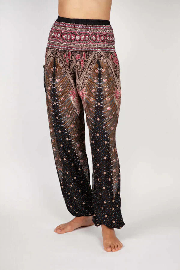 CM | Tasha|Volcán oriental pantalones de harén