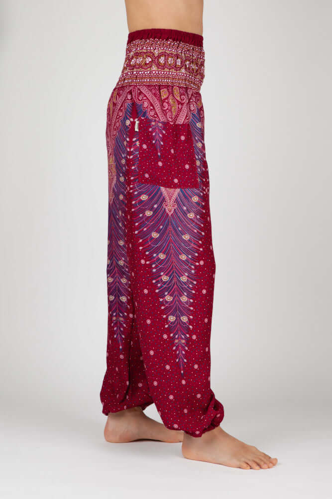 CM | Tasha|Volcán oriental pantalones de harén