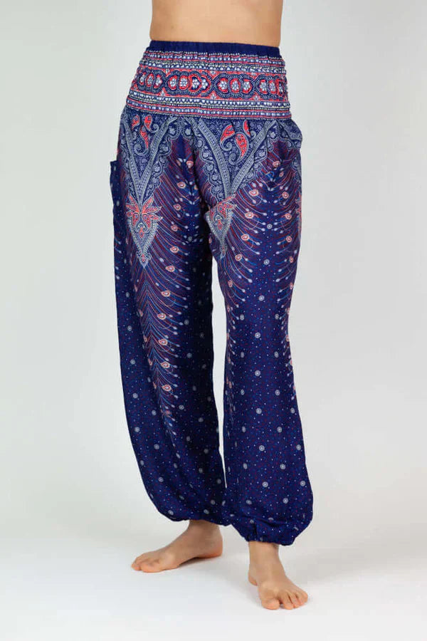 CM | Tasha|Volcán oriental pantalones de harén
