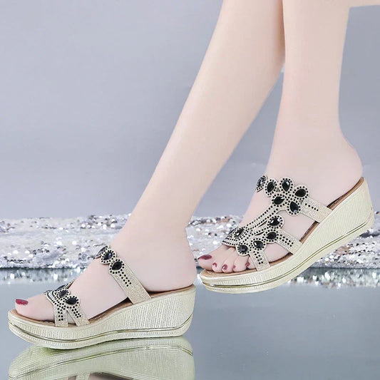 CM | Sandalias de plataforma para mujer Trendy