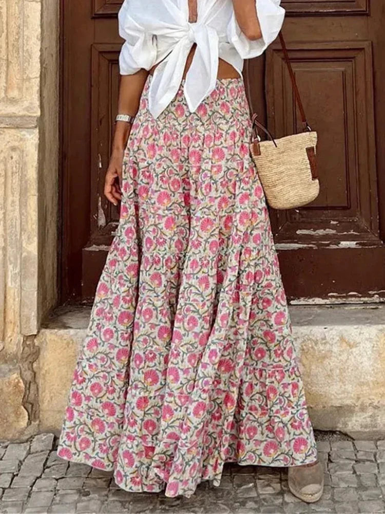 CM | Elegante falda larga
