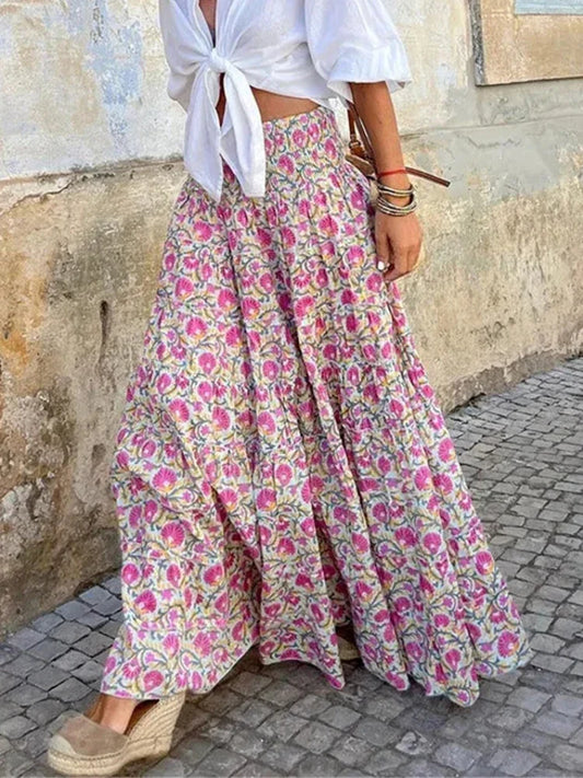 CM | Elegante falda larga