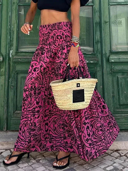 CM | Elegante falda larga