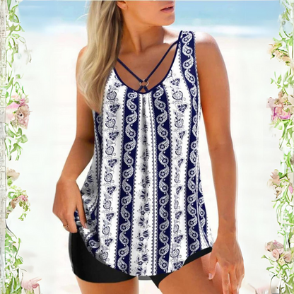 CM | Elegante bañador estampado