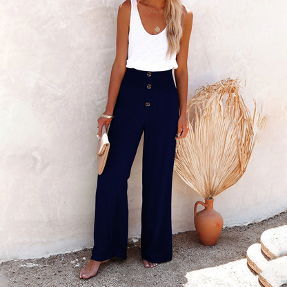 CM | Pantalones sueltos con cintura alta