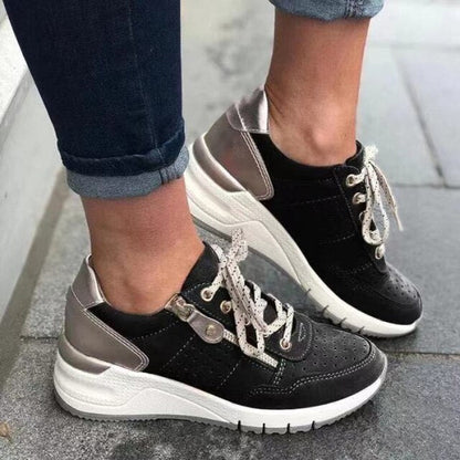 CM | - ZAPATILLAS ORTOPÉDICAS CON TACÓN DE CUÑA