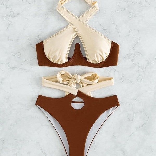 Moderno y minimalista Bikini